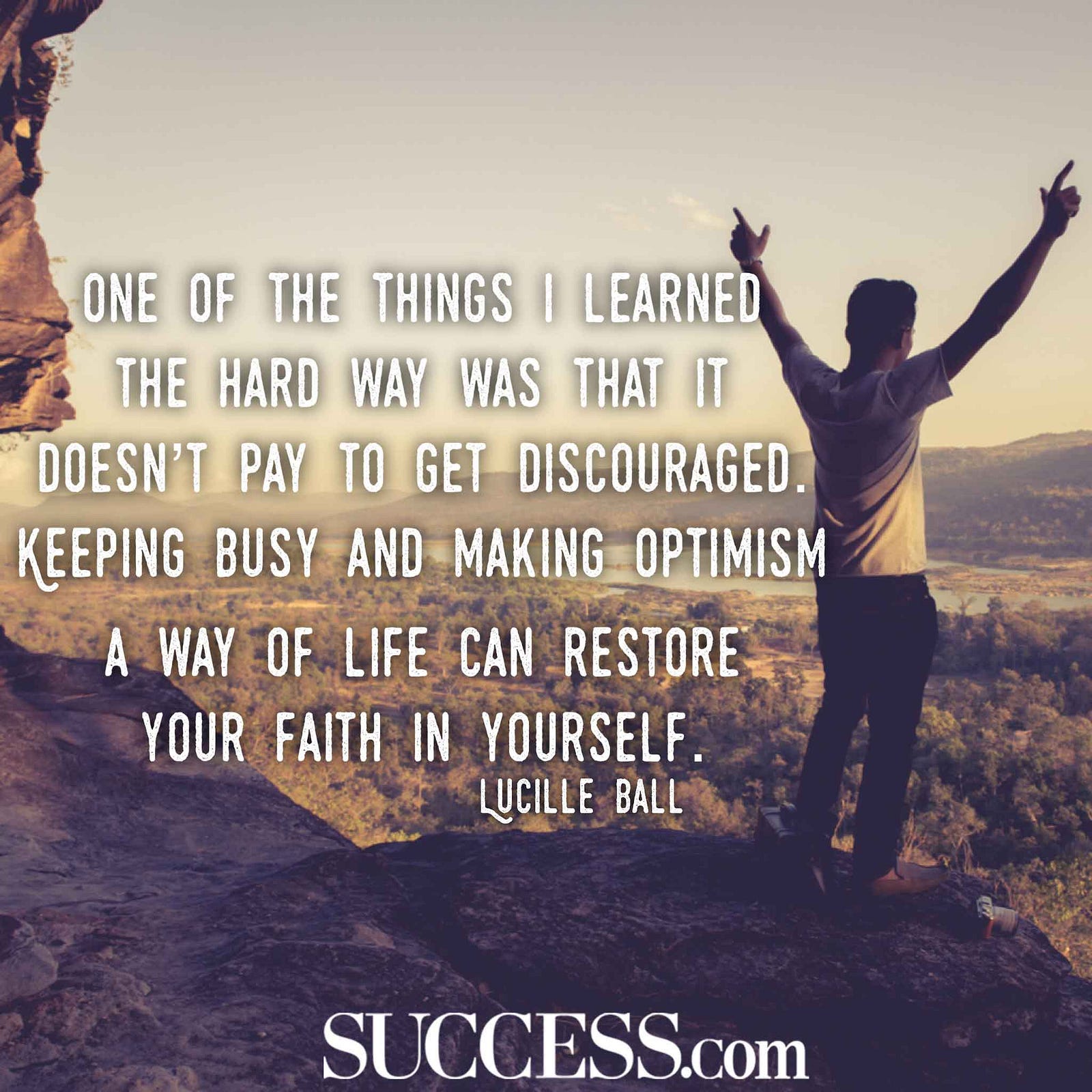 “Optimism is a strategy for making a better future Because unless you believe that the future can be better you are unlikely to step up and take