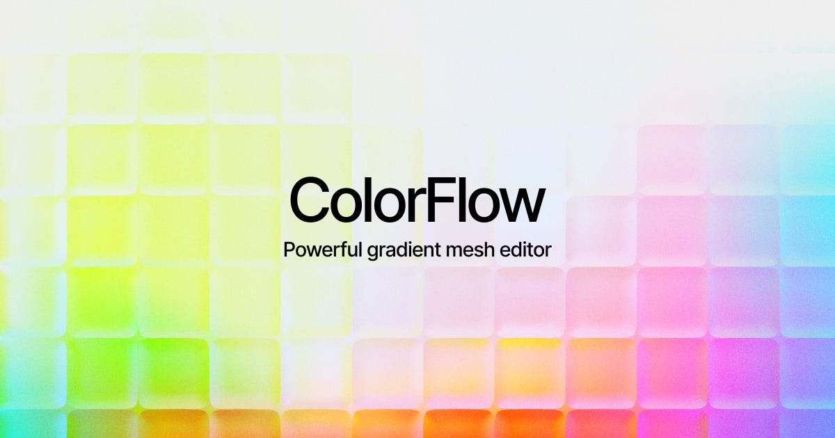 ColorFlow — Advanced Mesh Gradient Generator