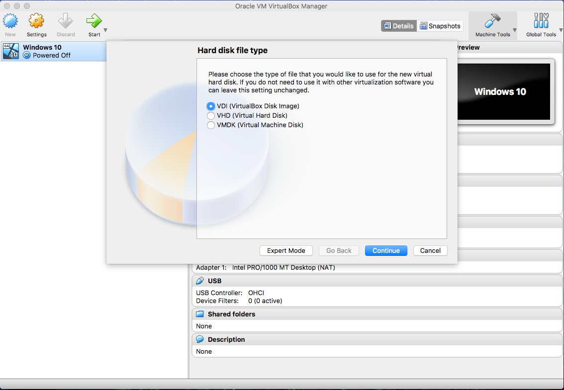 use virtualbox on mac for sigmaplot