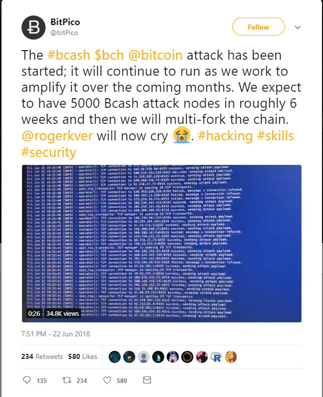 Bitcoin Cash Under Attack Roger Ver Will Now Cry - 