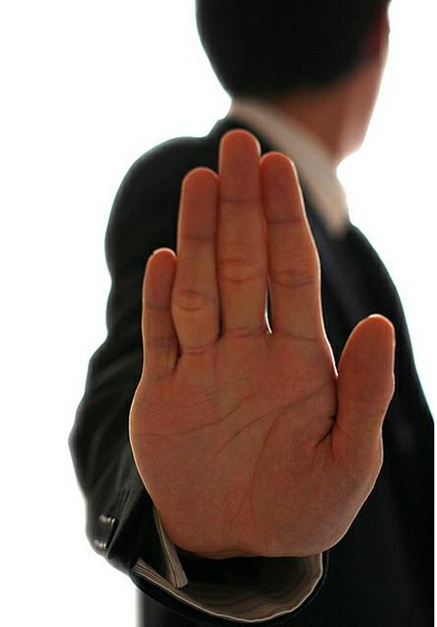 talk to the hand