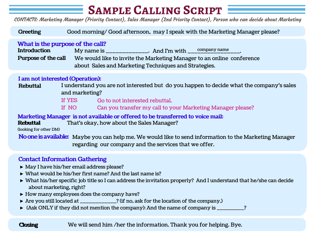 Don T Waste A Moment See Sample Cold Calling Scripts For You   0*wzuOJYMznBYho0FW 