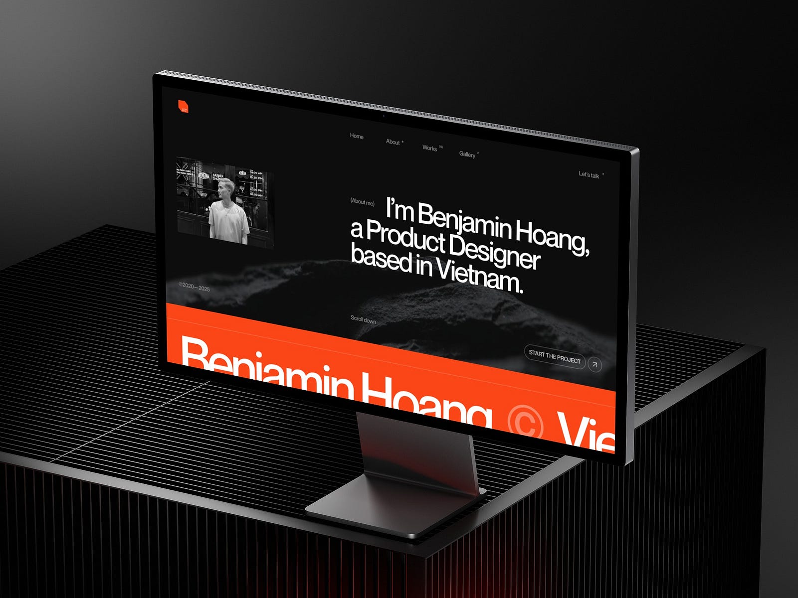 Benjamin Hoang, Website Portfolio