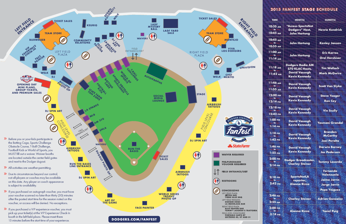 Your guide to Saturday’s FanFest Dodger Insider