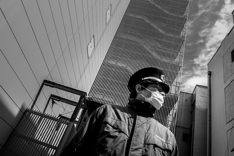 Olivier Duong 3 Tokyo man face covering