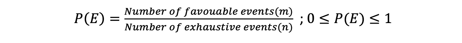 Probability definition