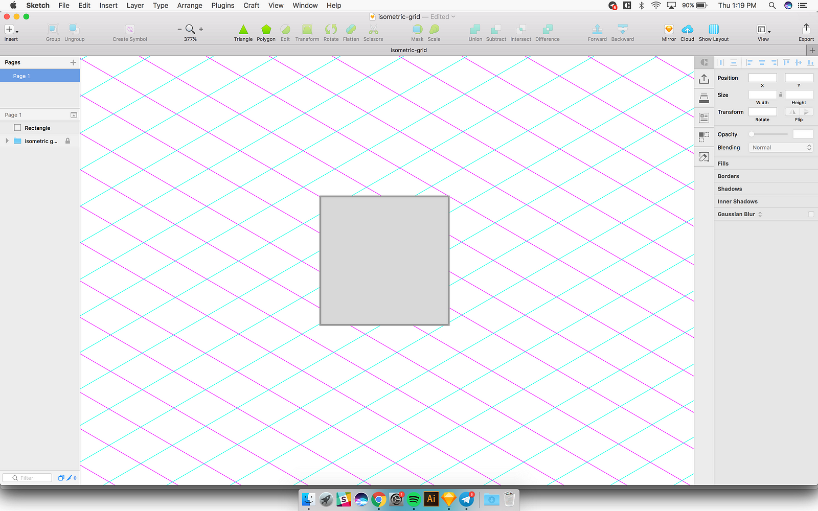 Membuat Ilustrasi Isometric Dengan Sketch App Paperpillar Medium