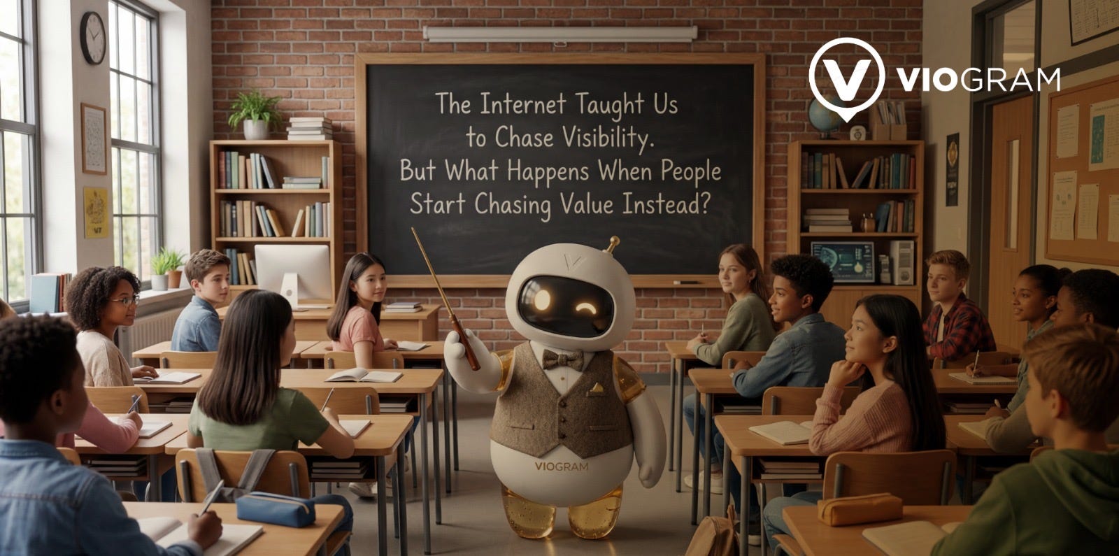 The Internet Taught Us to Chase Visibility.