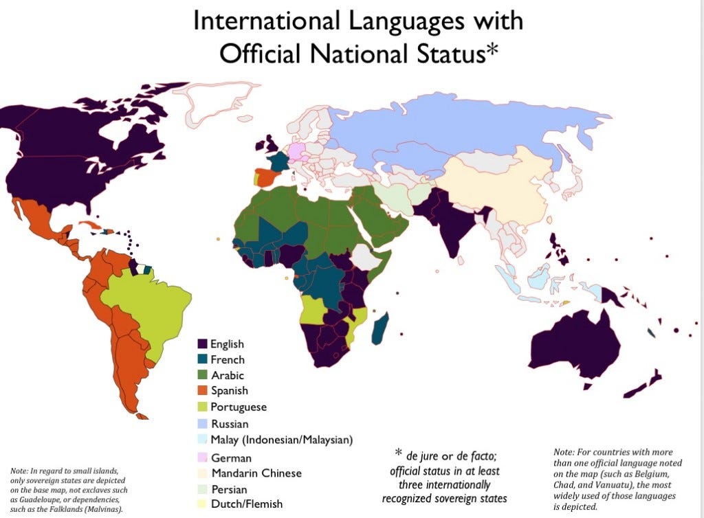 Which Countries Do Not Have An Official Language ESOL Extras Medium