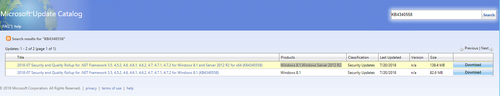 netframework 4.6.1 for windows server 2012 r2 download