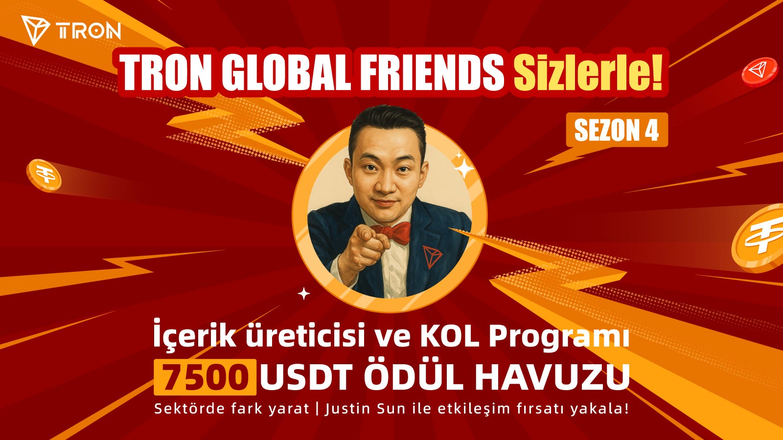  TRON Global Friends — Sezon 4 Başladı!