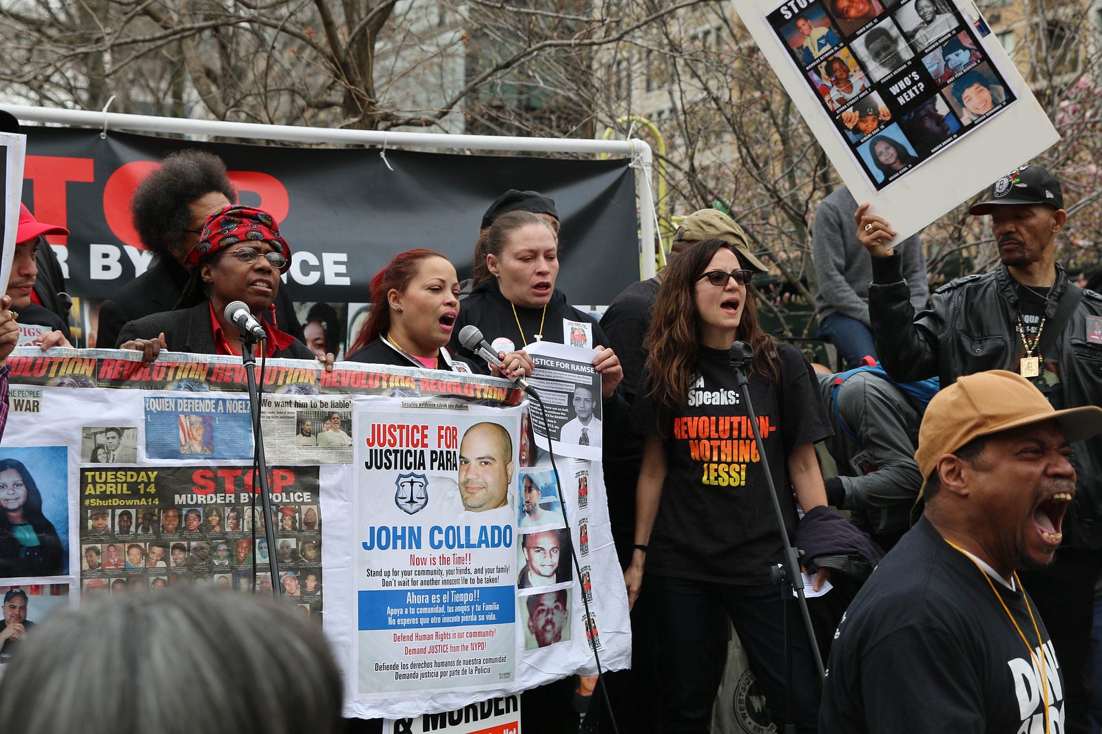 Photos: Stop Mass Incarceration Network Protests NYPD, Police Brutality ...