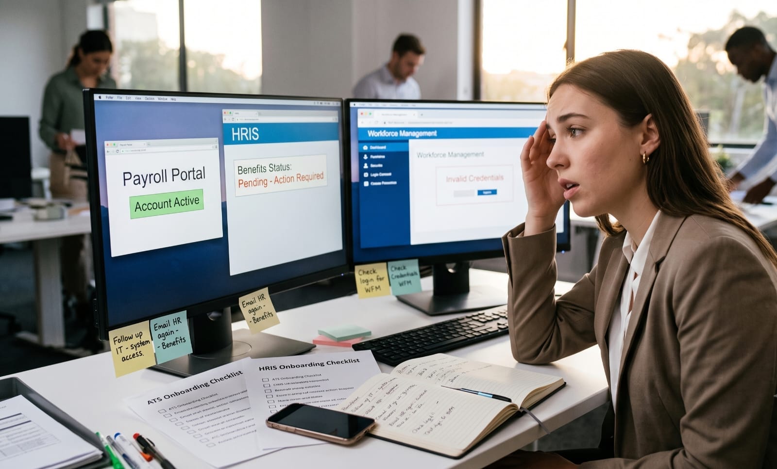 She Started Her New Job on Monday. By Friday, Three Systems Still Didn’t Know She Existed.