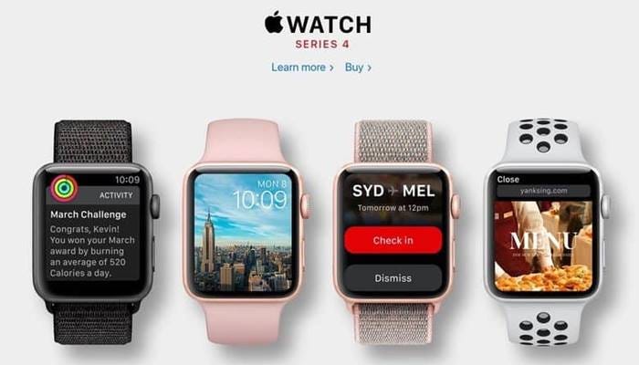 Isu Spesifikasi dan Harga Apple Watch Series 4 yang Akan 