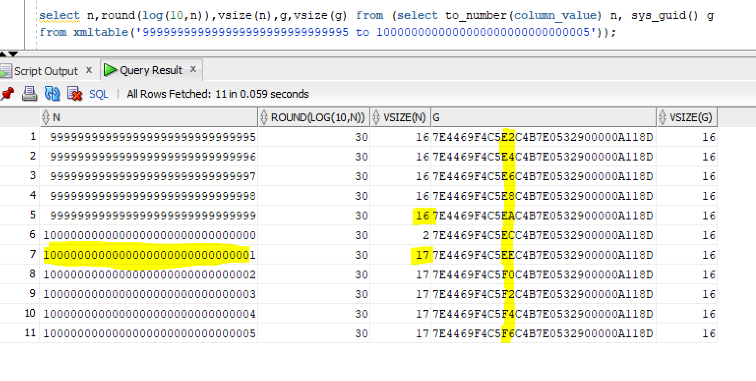 Как сбросить sequence oracle