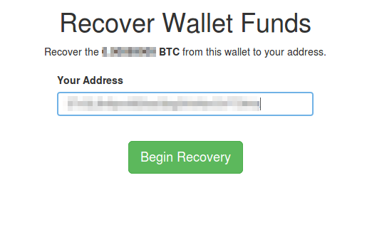 Recover your wallet, quick and easy