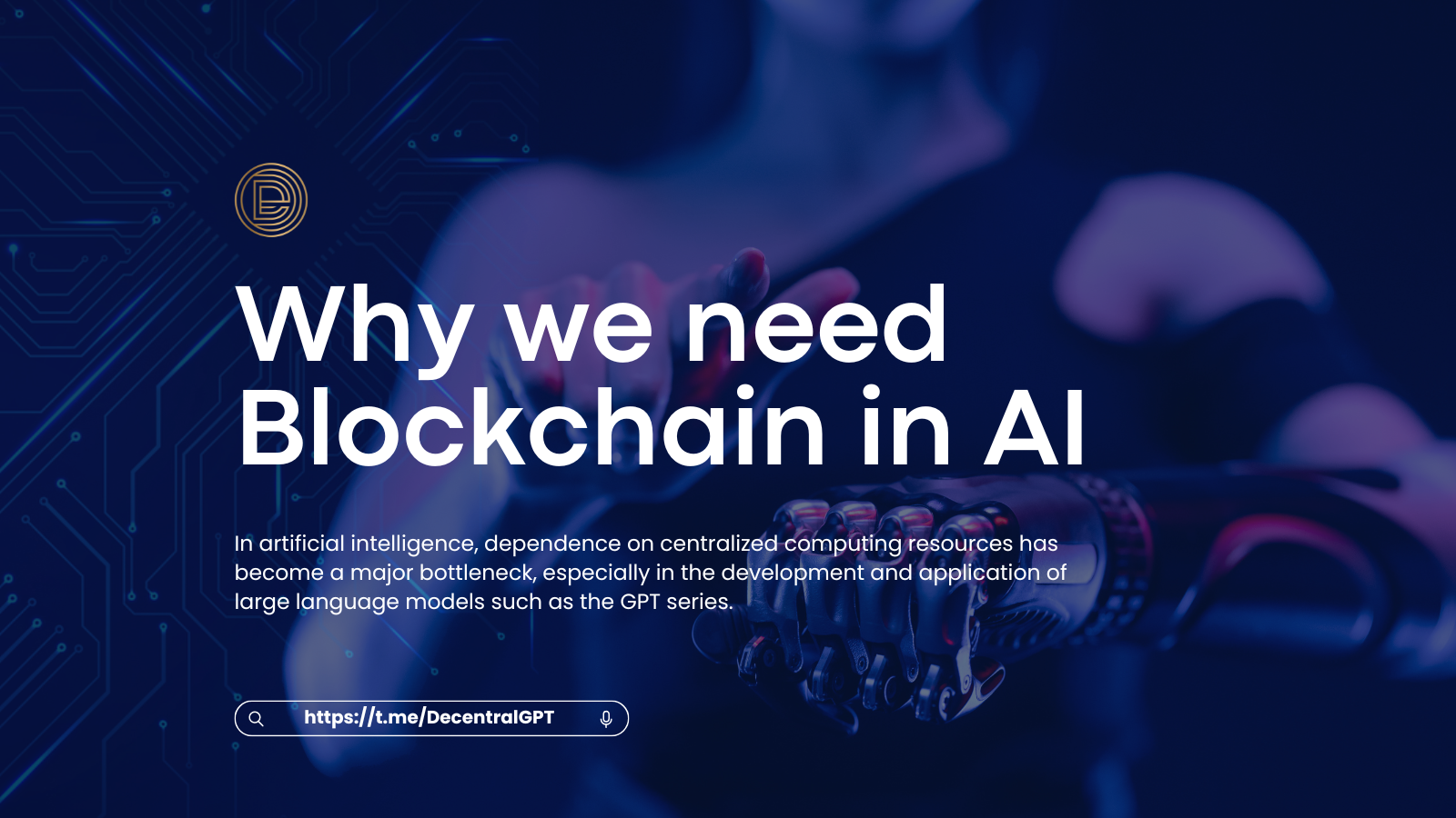 Why we need Blockchain in AI