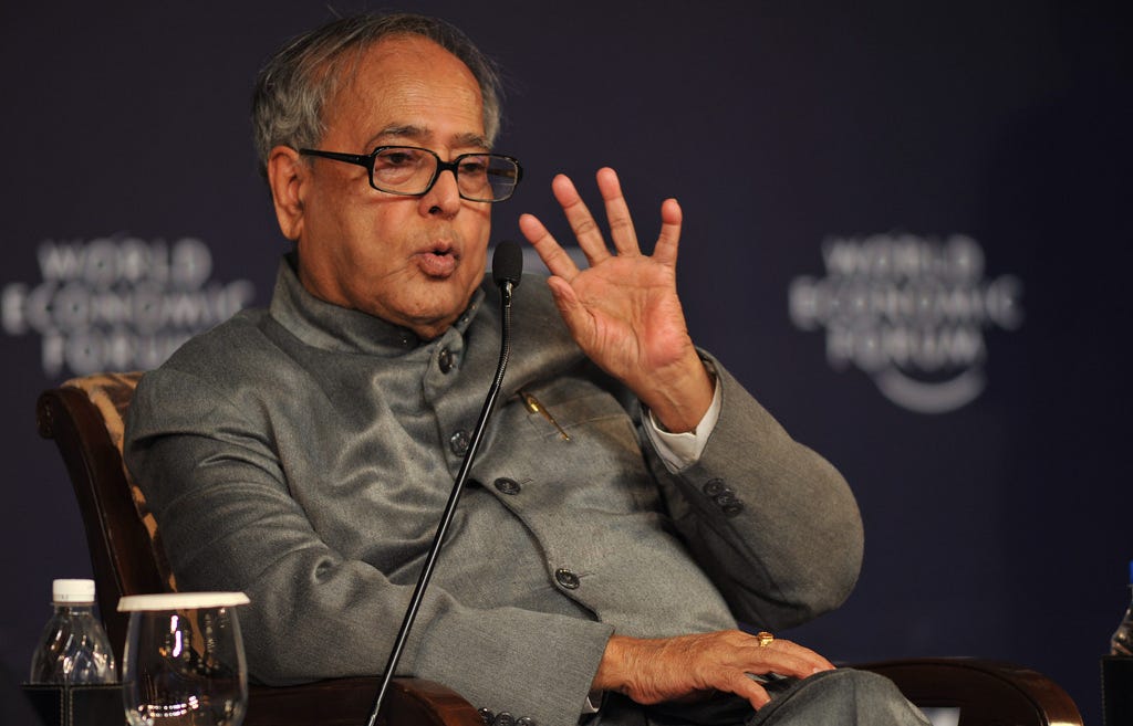 Pranab Mukherjee and COVID-19
