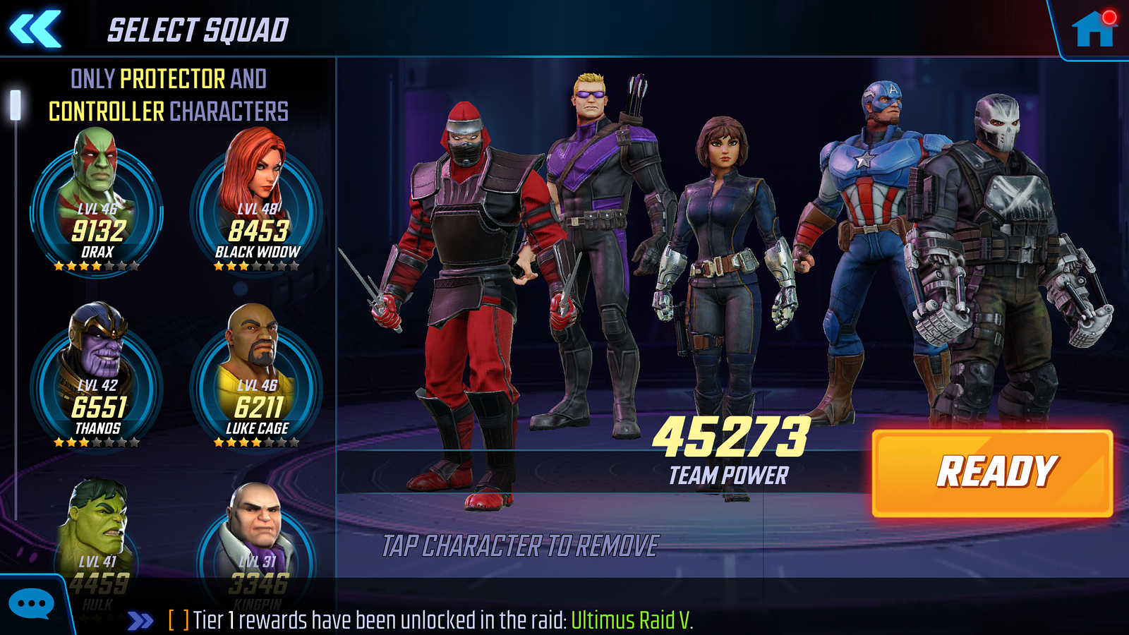 Marvel Strike Force: Acing the Ability Enhancements Challenge at Tier 8