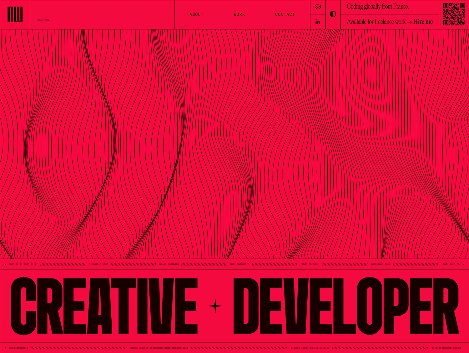 AW — Creative Developer Freelance — France