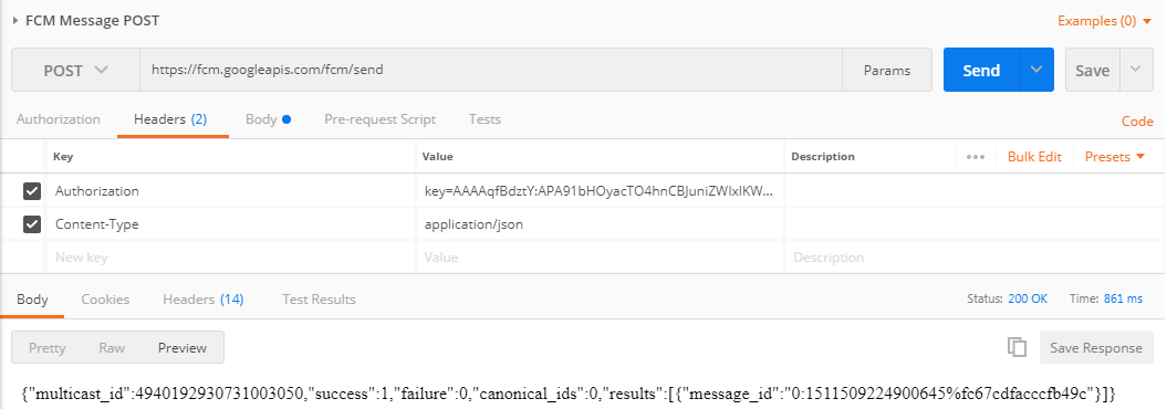 Send Fcm Notification Using Postman Test FCM Notification with POSTMAN like PRO! – Android School – Medium
