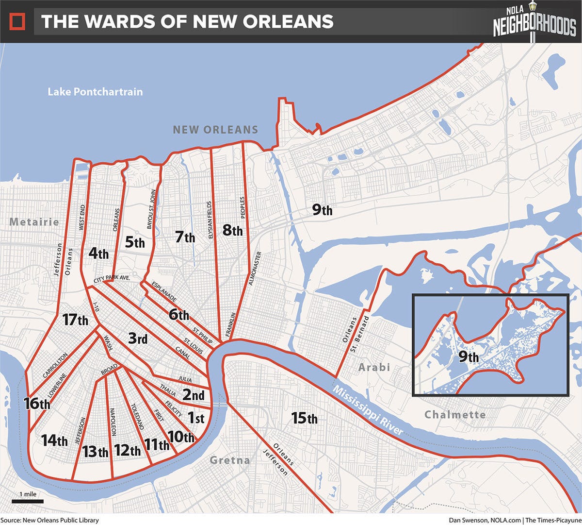 map of 9th ward new orleans        <h3 class=