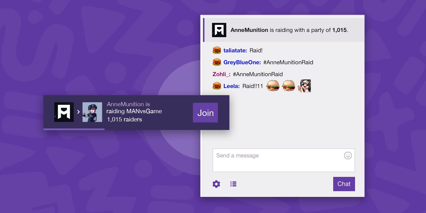 You Made Raids We re Making Them Even Better Twitch Blog