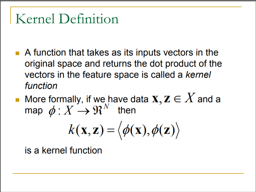 The Kernel Trick Towards Data Science