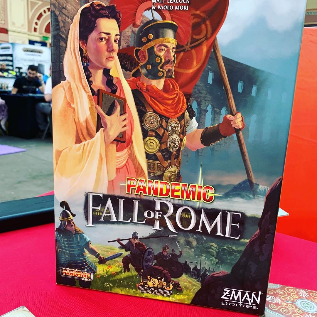 First Impressions: Pandemic — Fall of Rome - By The Board Game Minimalist |  BoardGameGeek