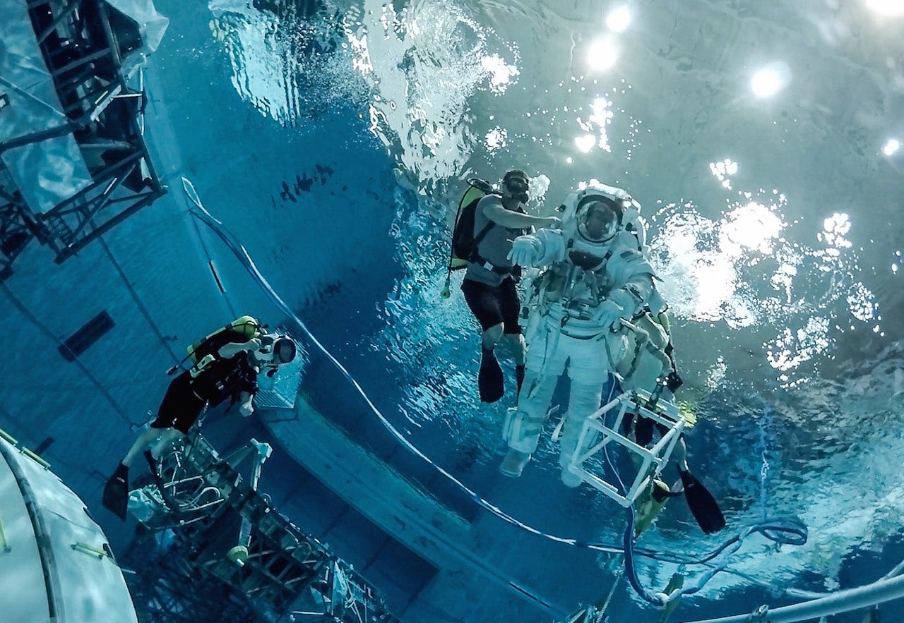 Nasa Underwater Training