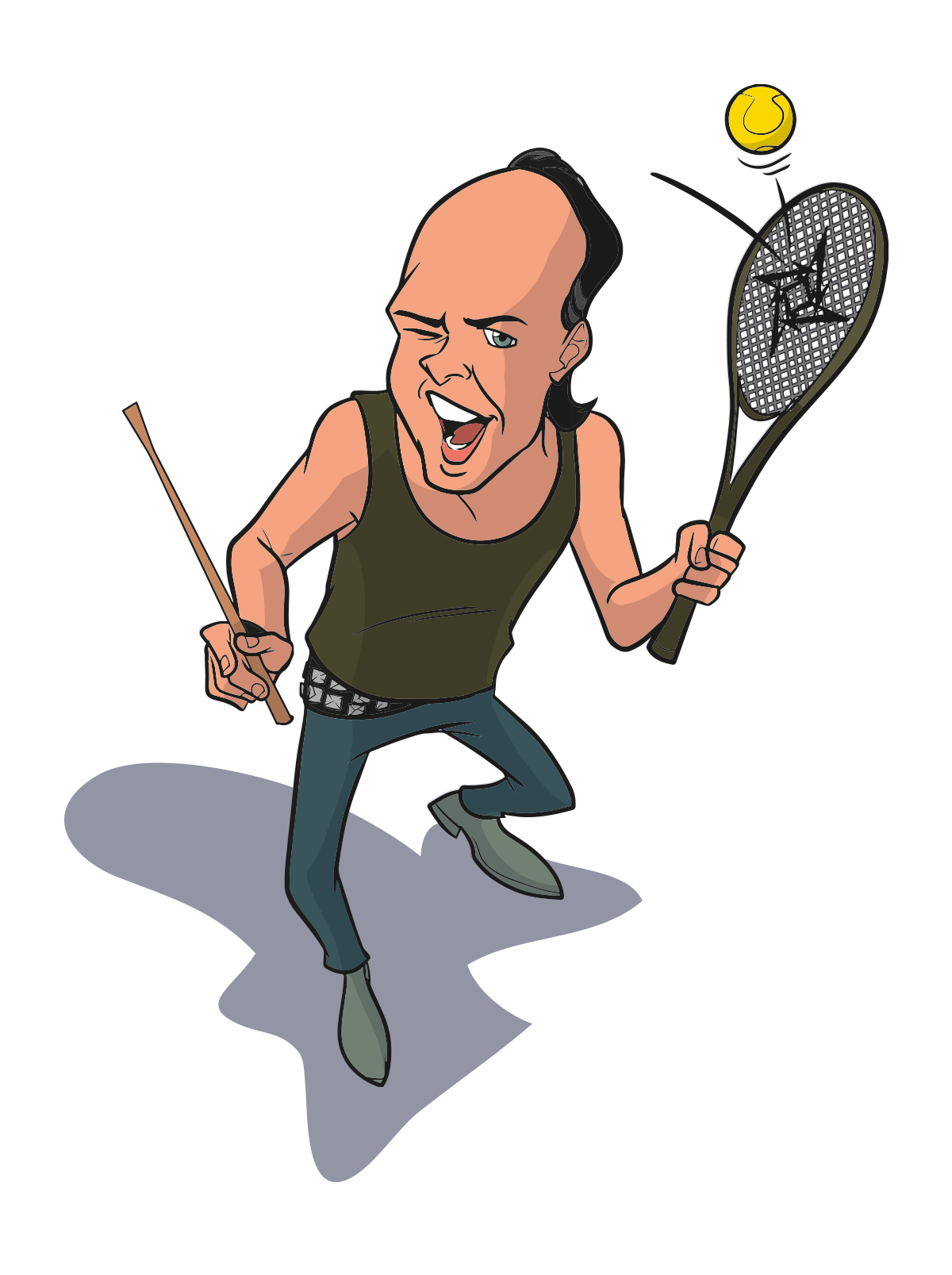 Lars Ulrich. Um baterista do Metallica, porém, trabalha com várias outras coisas