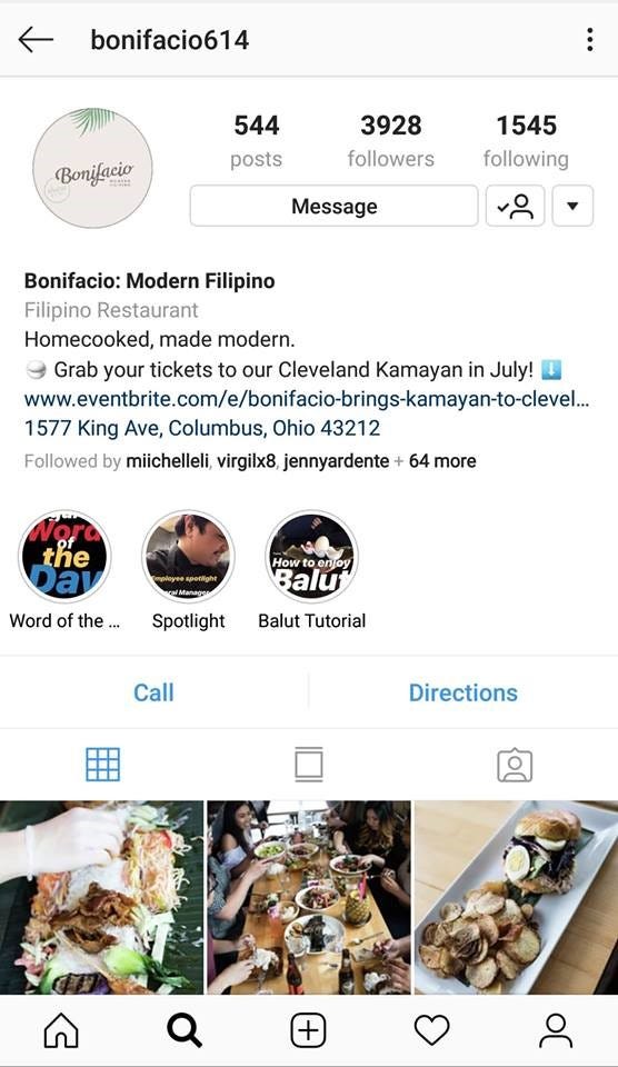 instagram helps the restaurant build brand awareness - filipino instagram followers