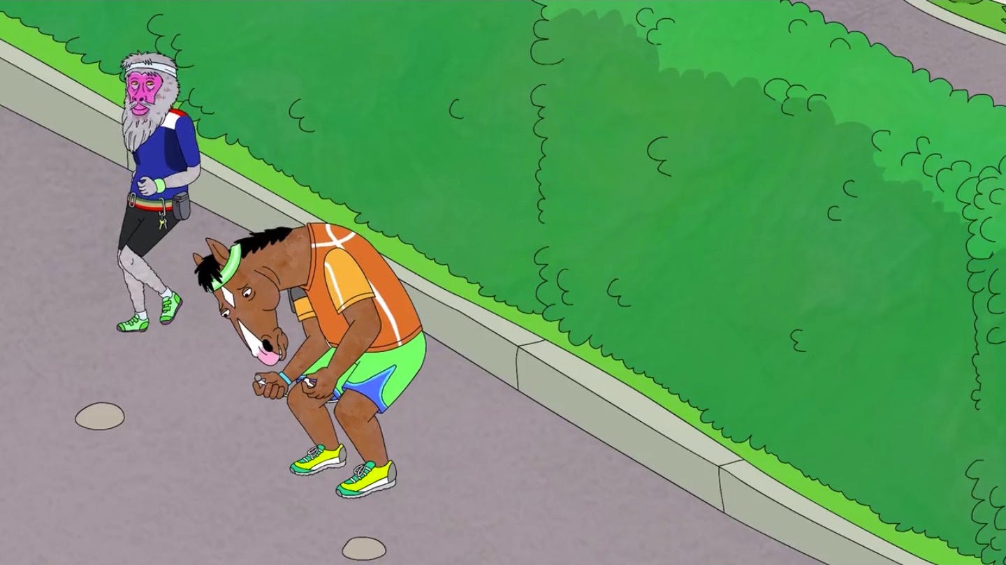 I Have Questions About the Jogging Baboon from BoJack Horseman