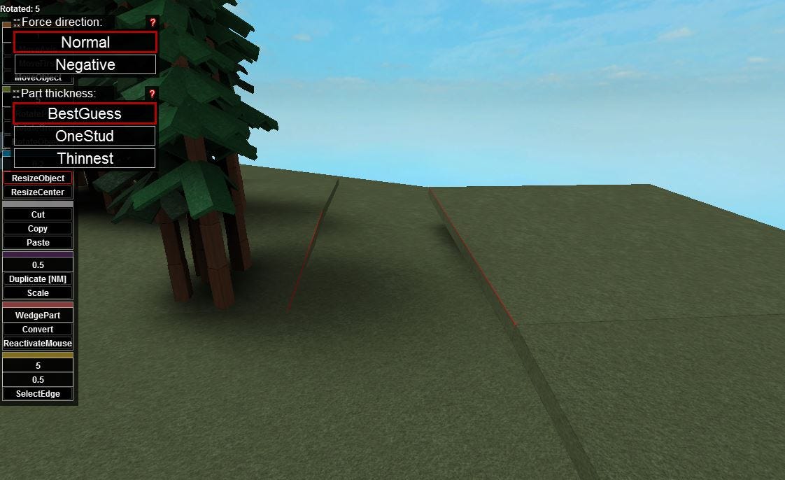 Roblox Building Tips Roblox Development Medium - you can see the result immediately below the gap has been filled