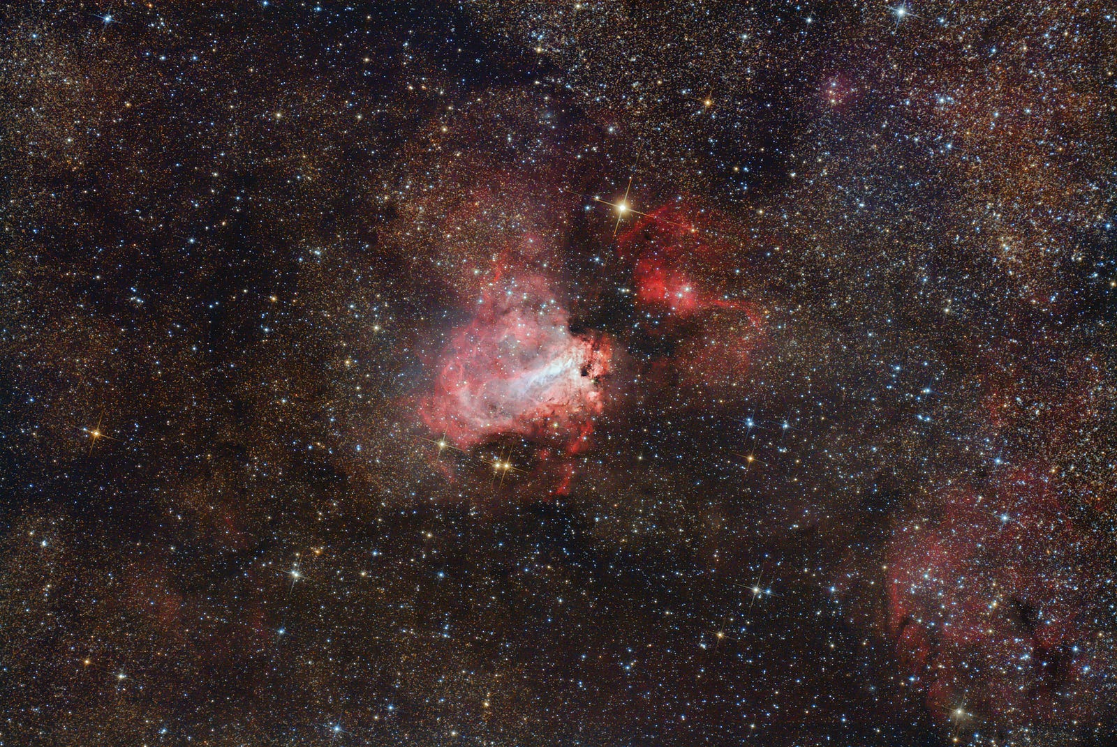 Messier Monday: The Omega Nebula, M17 – Starts With A Bang! – Medium