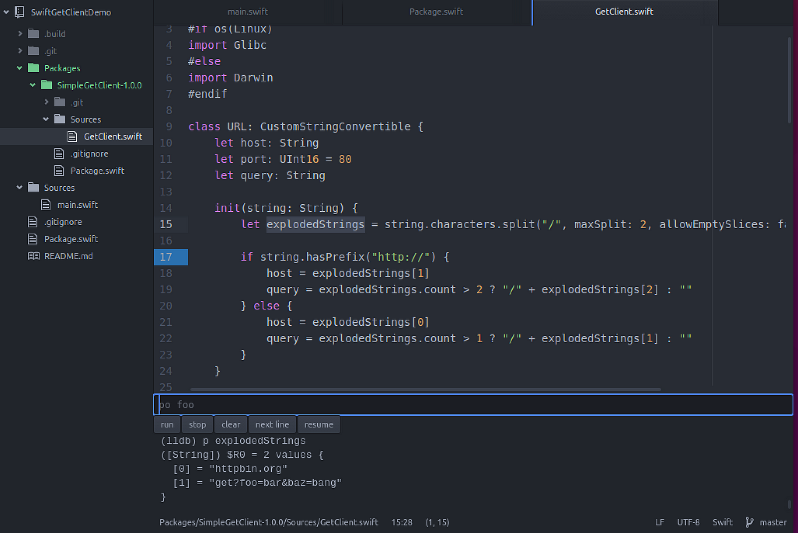 Hacking Atom to create a Swift IDE that runs on Linux and Mac