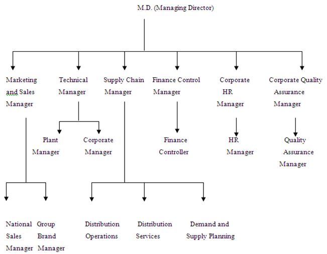 Organisation Chart Nestle