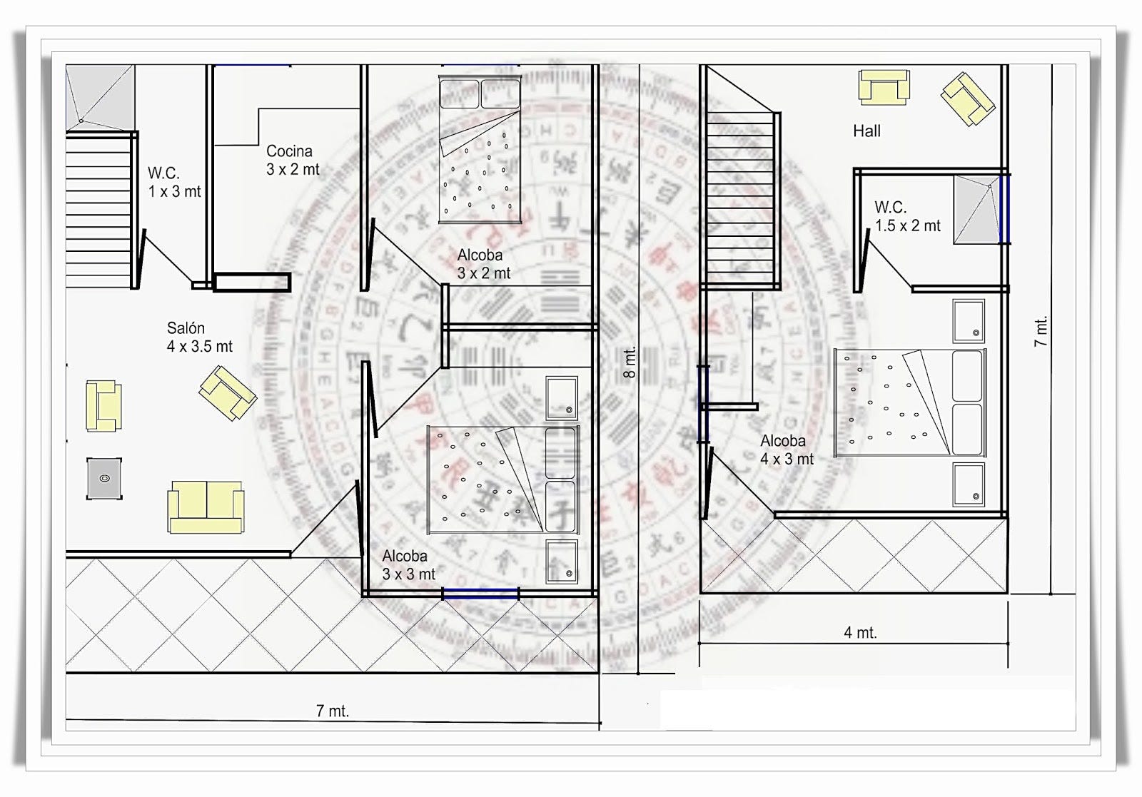 Denah Rumah Fengshui Kreasi Rumah