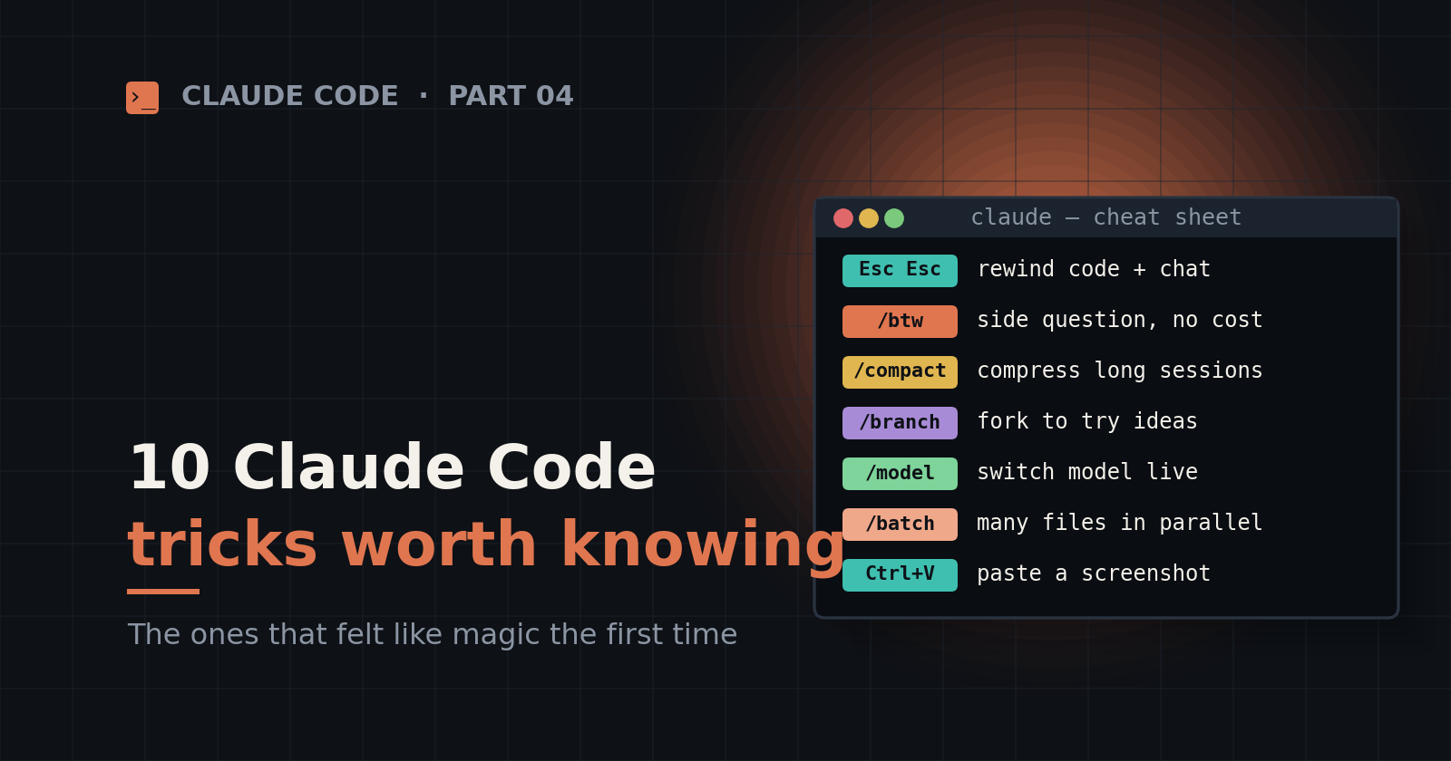 Claude Code Tips and Tricks: The Ones That Felt Like Magic the First Time