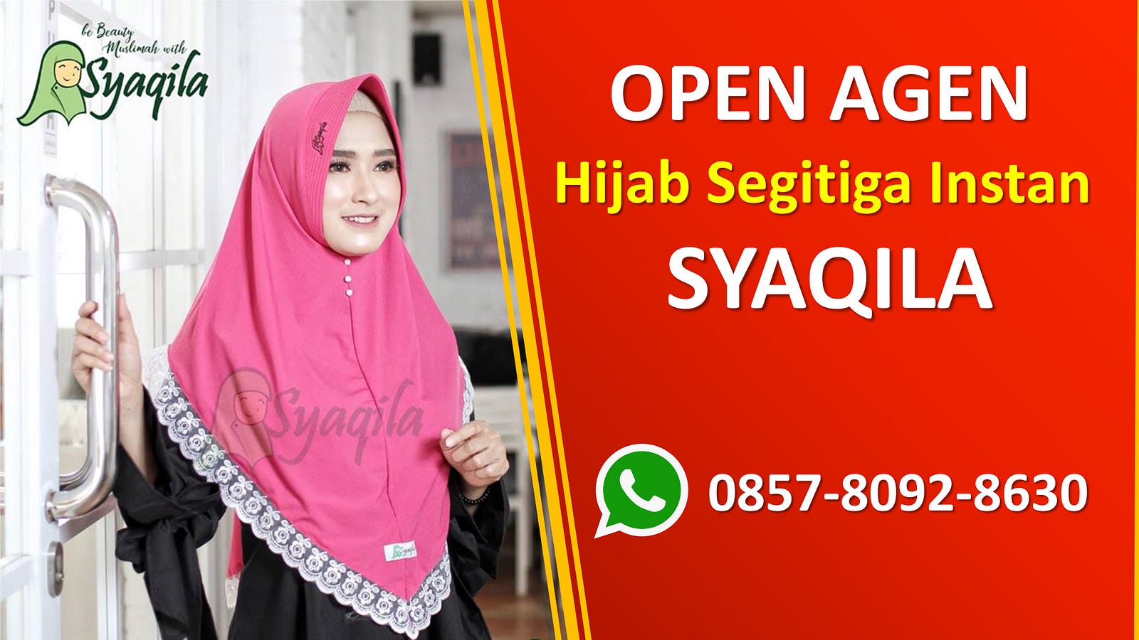 SALE WA 085780928630 Model Hijab Terbaru Syaqila