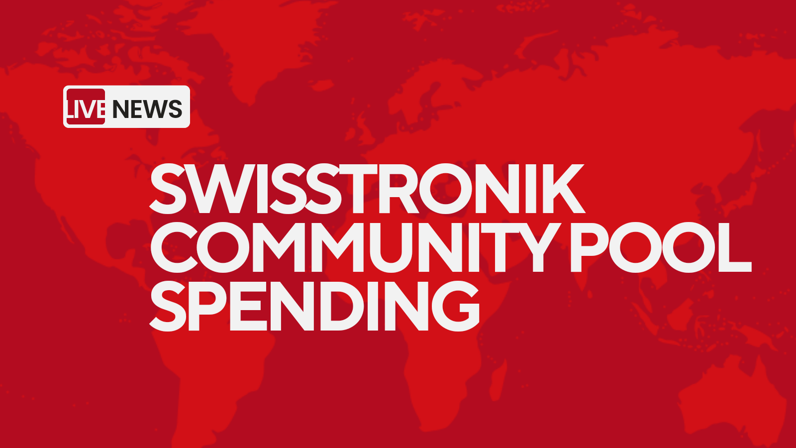 Swisstronik : Managing Community Pool Spending with Transparency and E