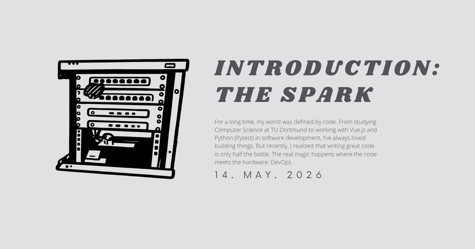 Introduction: The Spark