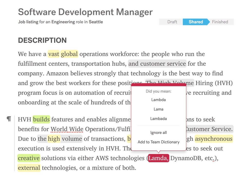 Article Writer Description