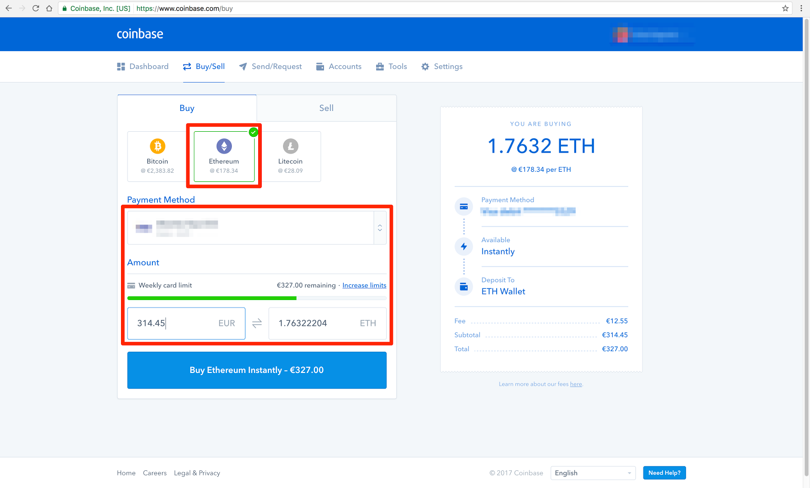 How To Buy From Coinbase Account Frozen Ethereum Compositing Pro - 