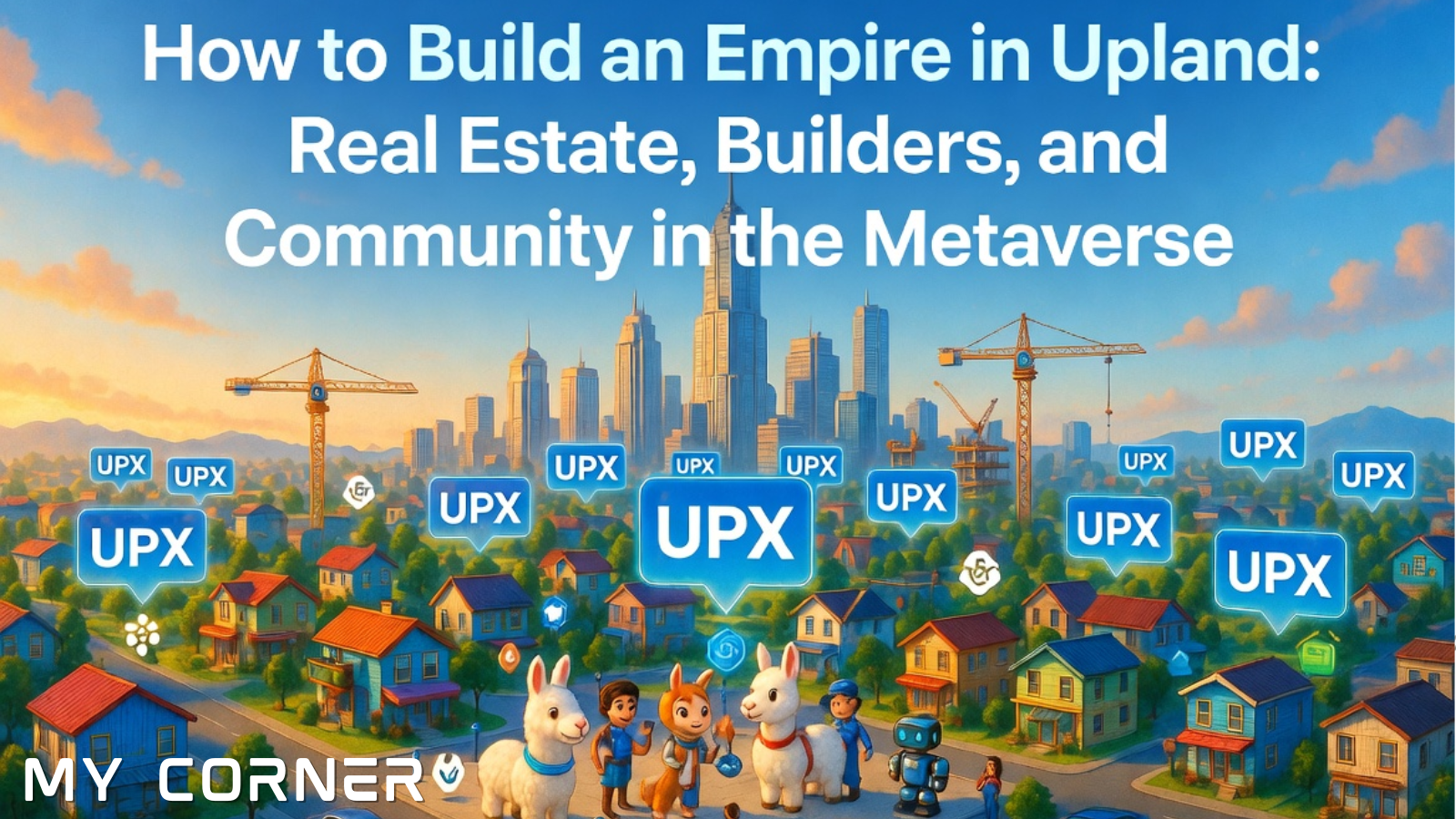 How to Build an Empire in Upland: Real Estate, Builders, and Community in Web3.