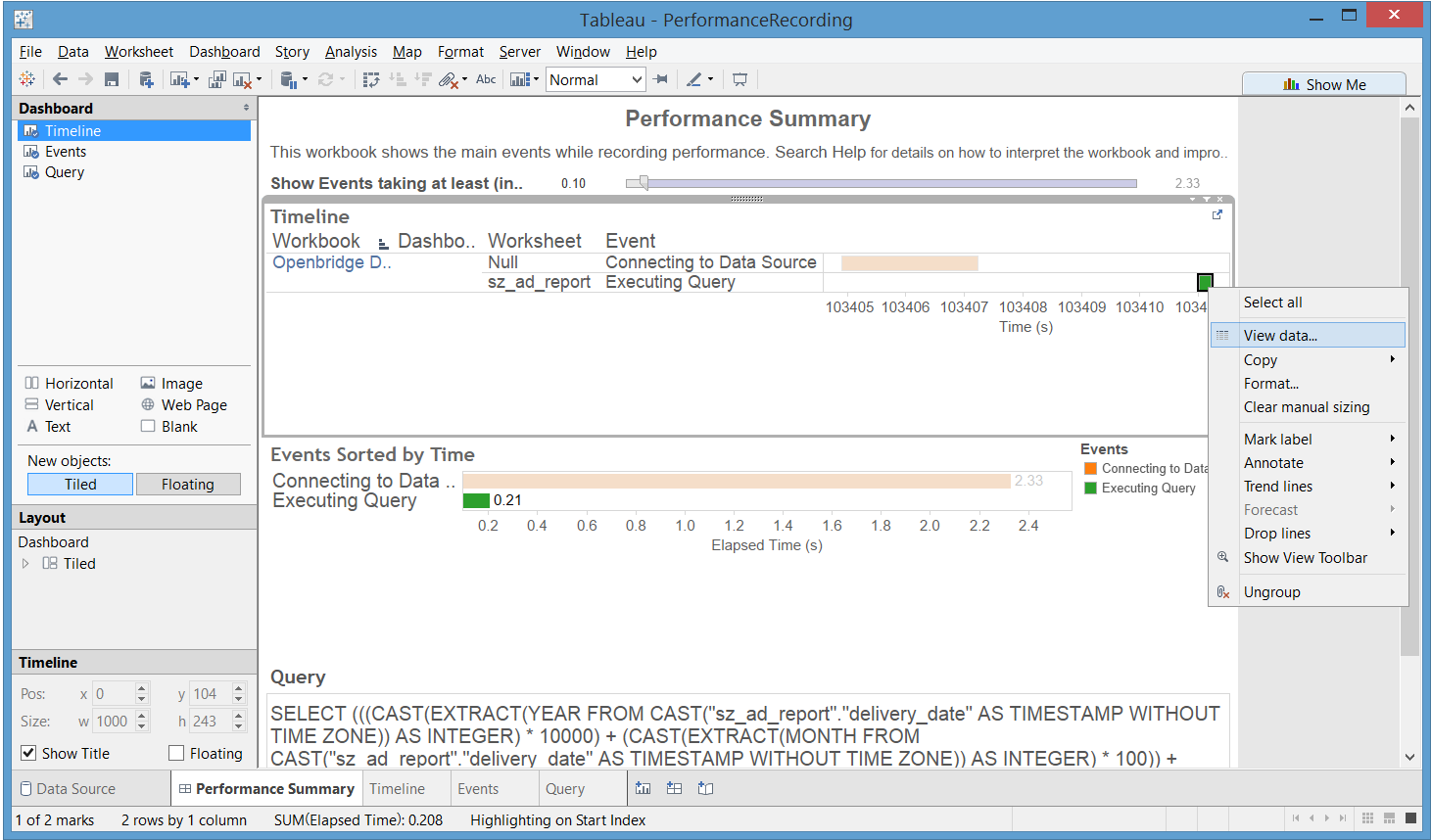 7 Steps To Export SQL Statements From Tableau – Openbridge