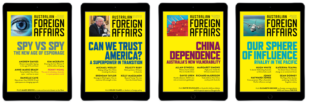 australia foreign affairs travel advice