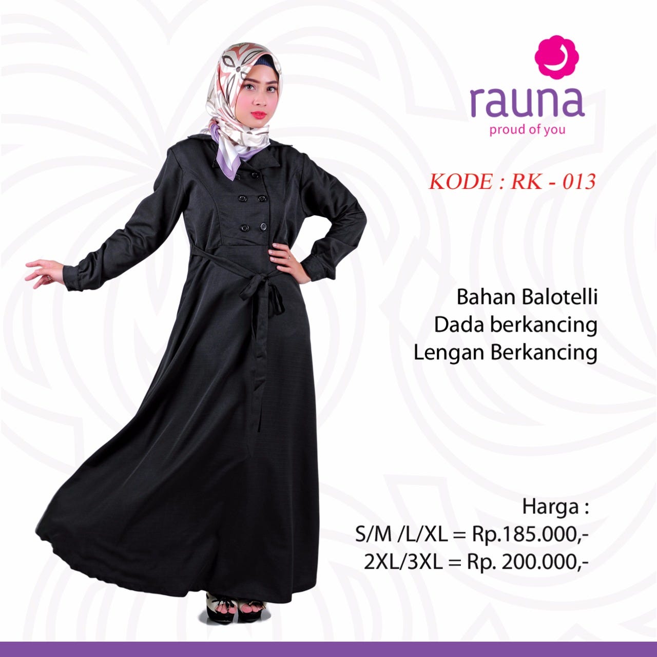 Baju Muslim Wanita 1 Stel Cocok081384157959telkomsel