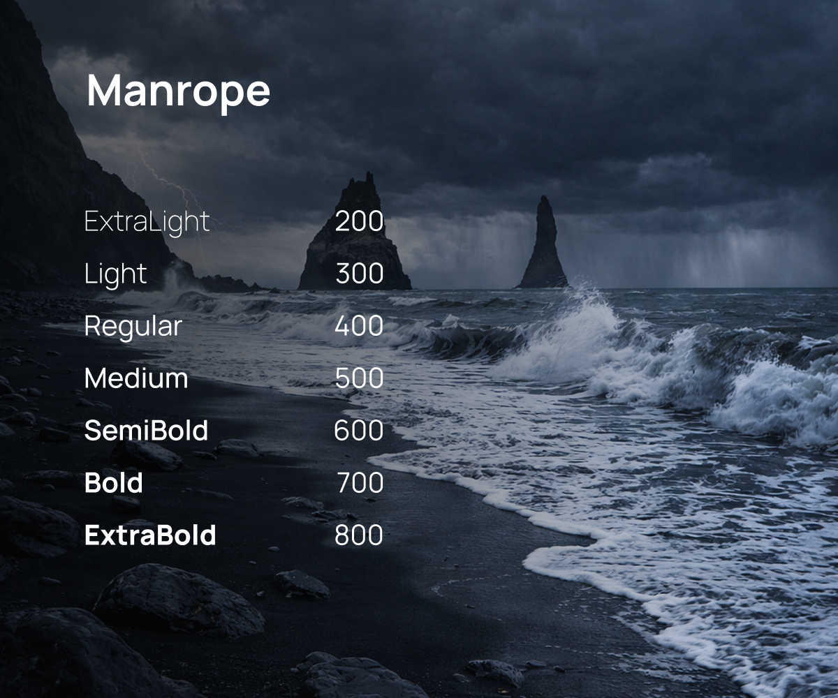 Manrope