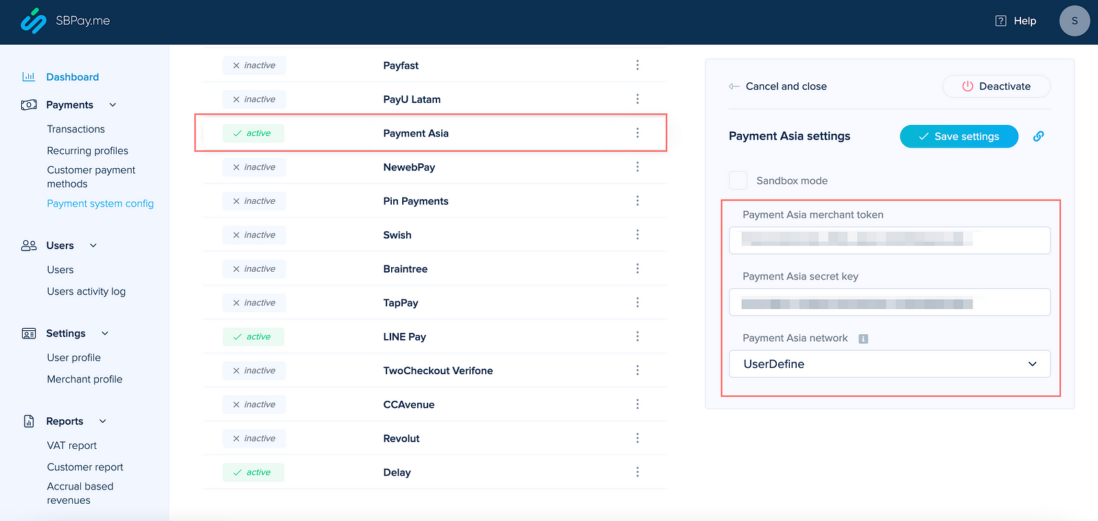 透過 SBpay.me 串接 Payment Asia 支付平台，提供消費者多種付款選項！